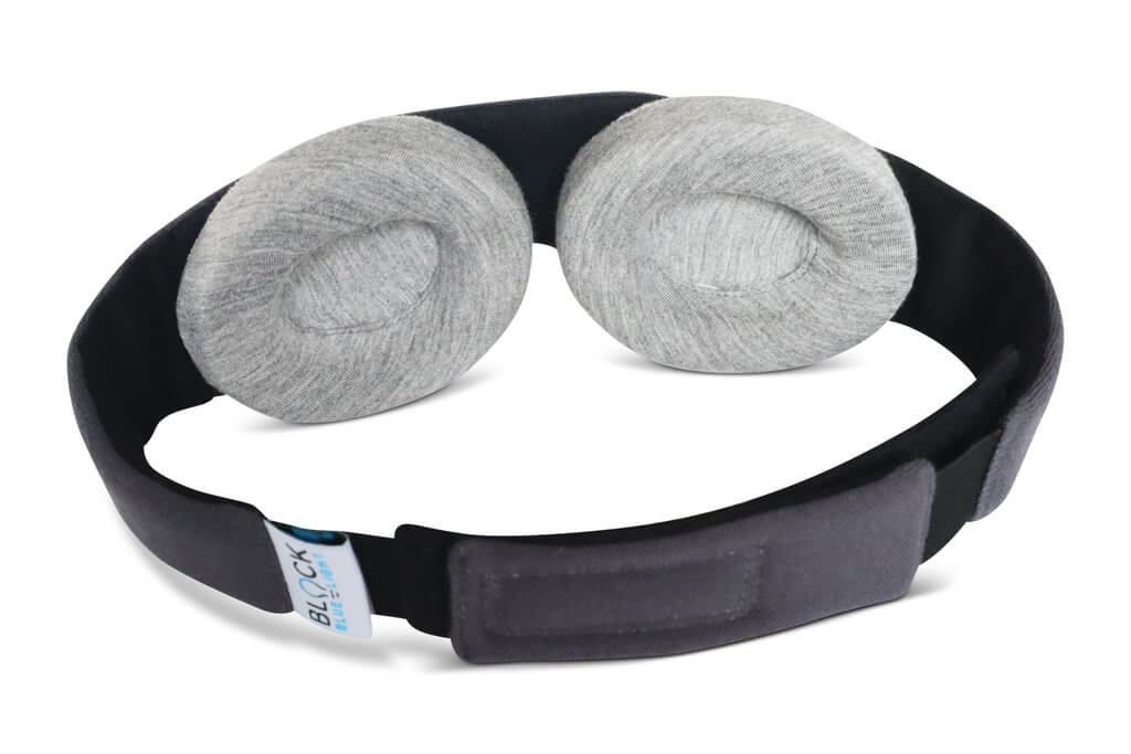 Deluxe Delta Sleep Mask - 100% Light Blocking Light Blocking Sleep Masks BlockBlueLight