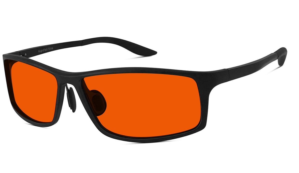 NightFall ELITE Blue Light Blocking Glasses Blue Light Blocking Glasses - Red Lens BlockBlueLight