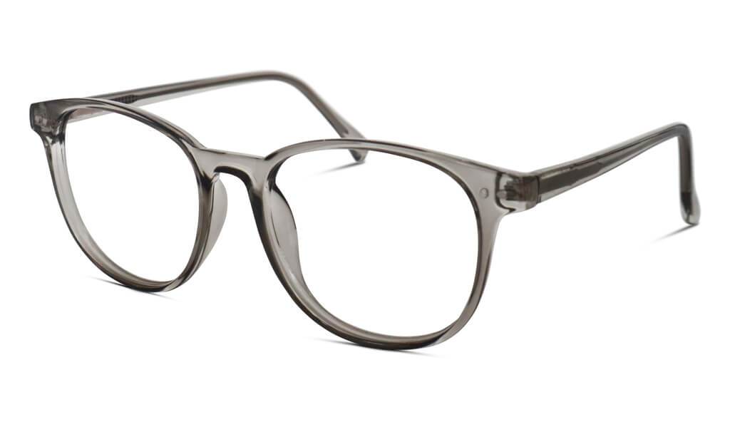 ScreenTime Billie Computer Glasses - Pearl Grey Blue Light Filter Computer Glasses - Clear Lens BlockBlueLight