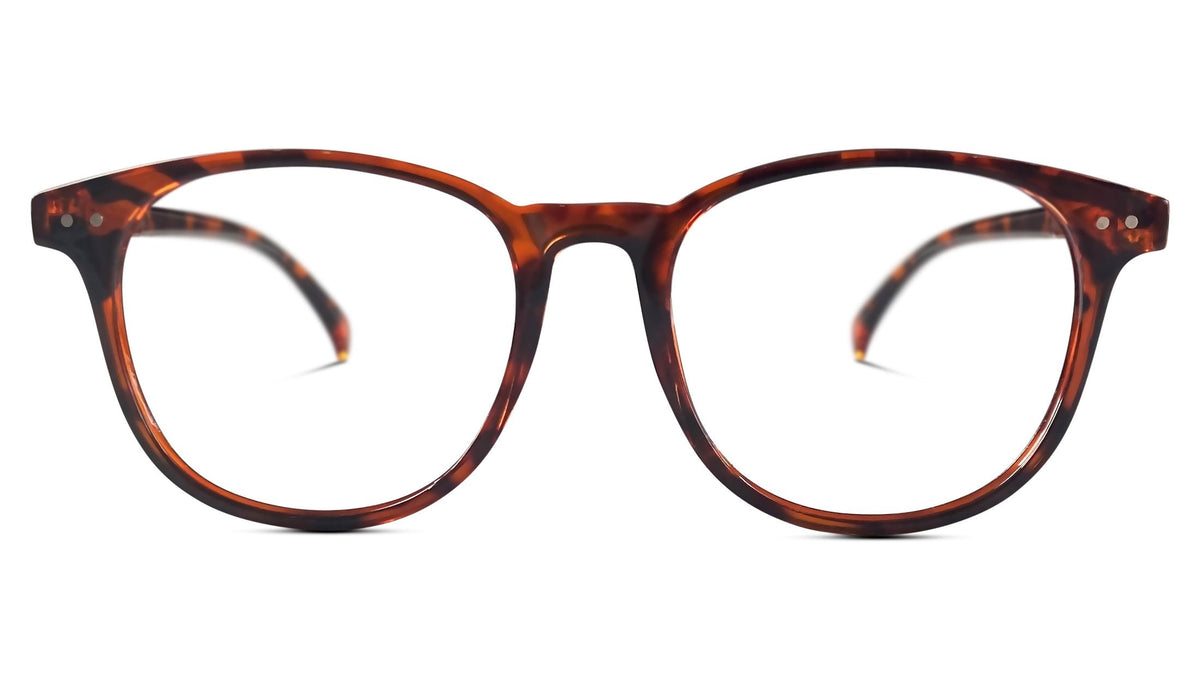 ScreenTime Billie Computer Glasses - Tortoise Blue Light Filter Computer Glasses - Clear Lens BlockBlueLight