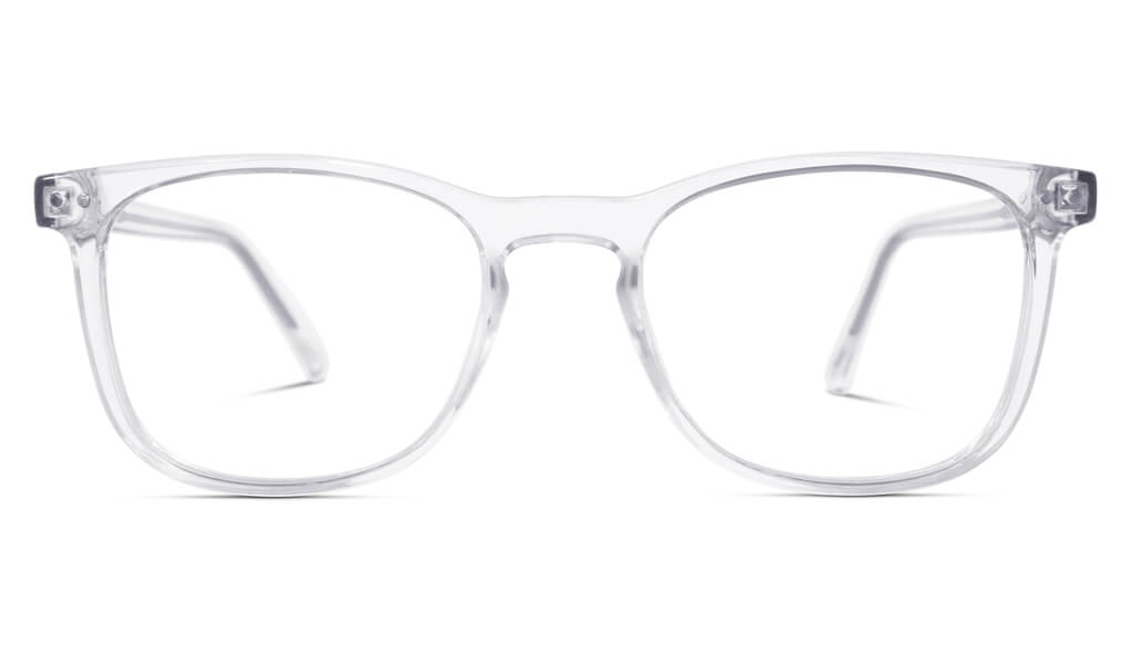 ScreenTime Taylor Computer Glasses - Crystal Blue Light Filter Computer Glasses - Clear Lens BlockBlueLight 