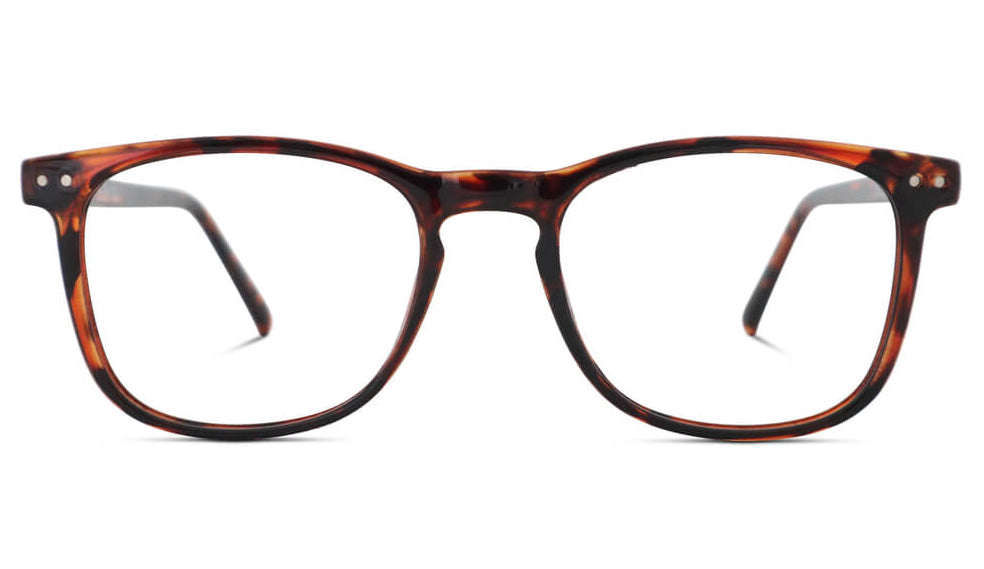 ScreenTime Taylor Computer Glasses - Tortoise Blue Light Filter Computer Glasses - Clear Lens BlockBlueLight