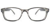 ScreenTime Wayfarer Computer Glasses - Pearl Grey Blue Light Filter Computer Glasses - Clear Lens BlockBlueLight