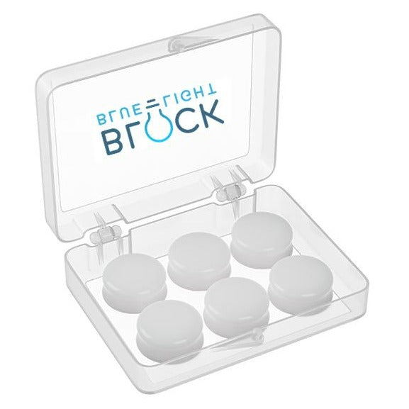 Sleep + Sound Blocking Ear Plugs for Sleeping Sound Blocking Ear Plugs BlockBlueLight