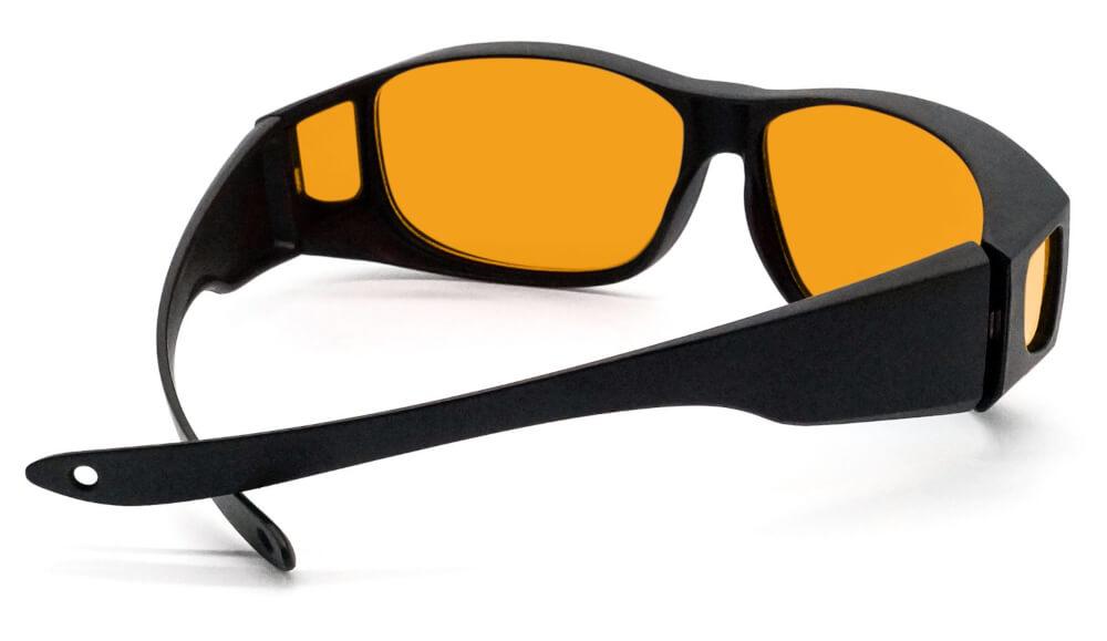 SunDown FITOVER Blue Blocking Glasses Blue Light Blocking Glasses - Amber Lens BlockBlueLight