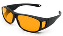 SunDown FITOVER Blue Blocking Glasses Blue Light Blocking Glasses - Amber Lens BlockBlueLight