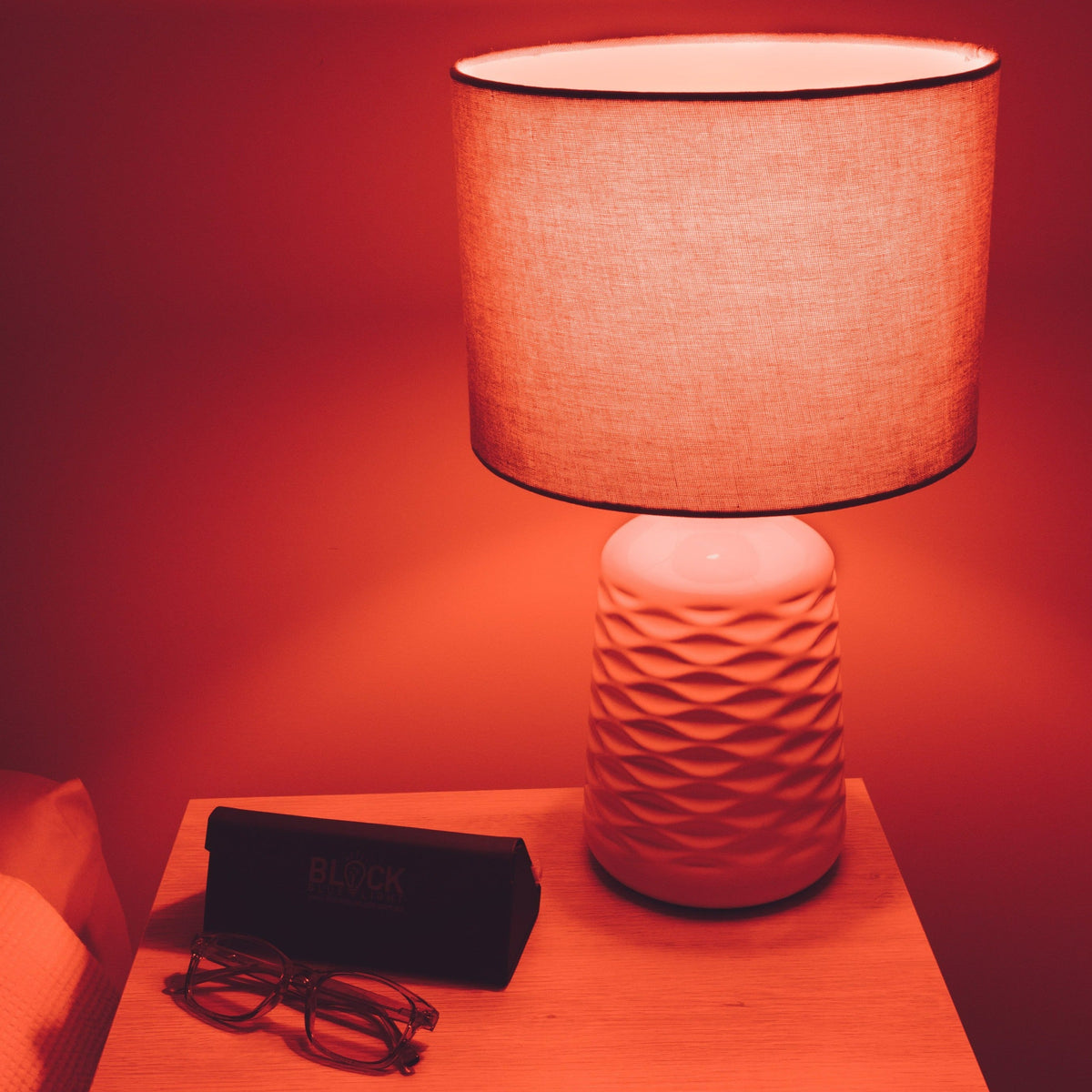 Twilight Red Light Bulb - E14 (Small Screw Fitting) Blue Light Free Lighting BlockBlueLight