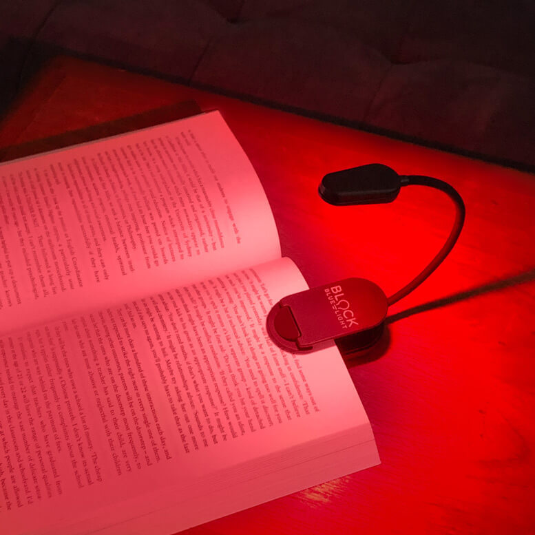 Twilight Red Light Book Light