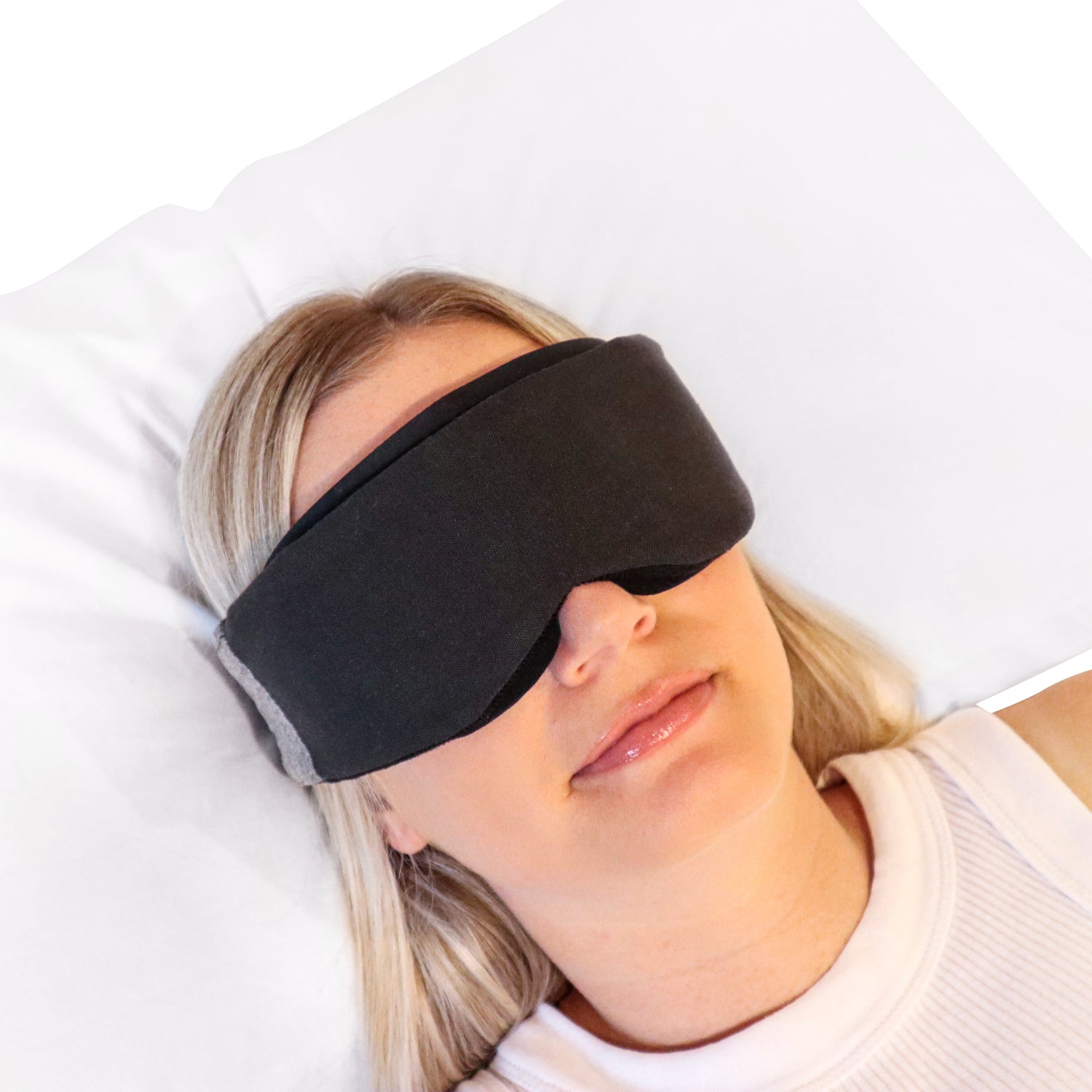 Low Profile Blackout Sleep Mask | BlockBlueLight