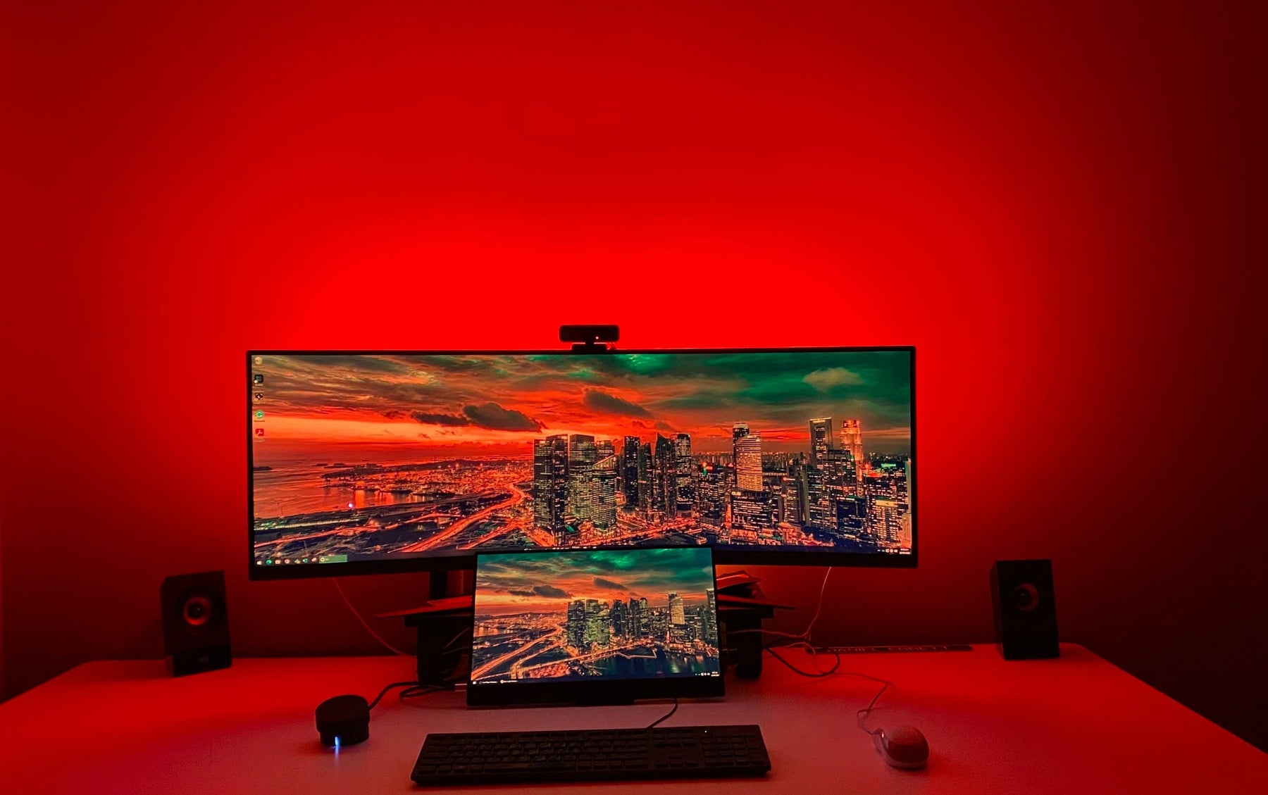 Twilight Red Light LED Strip Lights