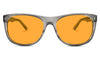 SunDown Kids Wayfarer Blue Blocking Glasses - Pearl Grey - Readers