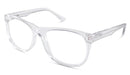 BlockBlueLight Blue Light Filter Computer Glasses - Clear Lens Kids ScreenTime Computer Glasses Crystal -  Medium