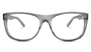 BlockBlueLight Blue Light Filter Computer Glasses - Clear Lens Kids ScreenTime Computer Glasses Pearl Grey -  Medium