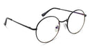 BlockBlueLight Blue Light Filter Computer Glasses - Clear Lens ScreenTime Elton Computer Glasses - Black