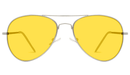 DayMax Aviator Glasses Blue Light Filter Glasses - Yellow Lens BlockBlueLight 