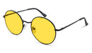 DayMax Elton Glasses - Black Blue Light Filter Glasses - Yellow Lens BlockBlueLight 