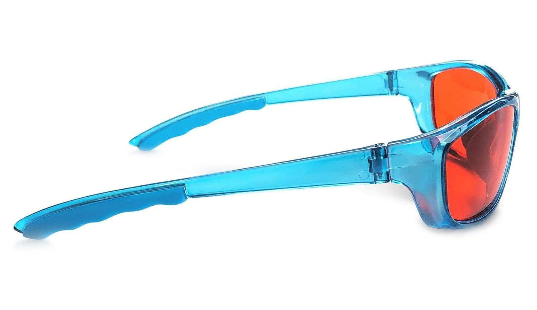 Kids NightFall Wrap Blue Blocking Glasses - Blue Blue Light Blocking Glasses - Red Lens BlockBlueLight 
