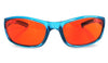 Kids NightFall Wrap Blue Blocking Glasses - Blue