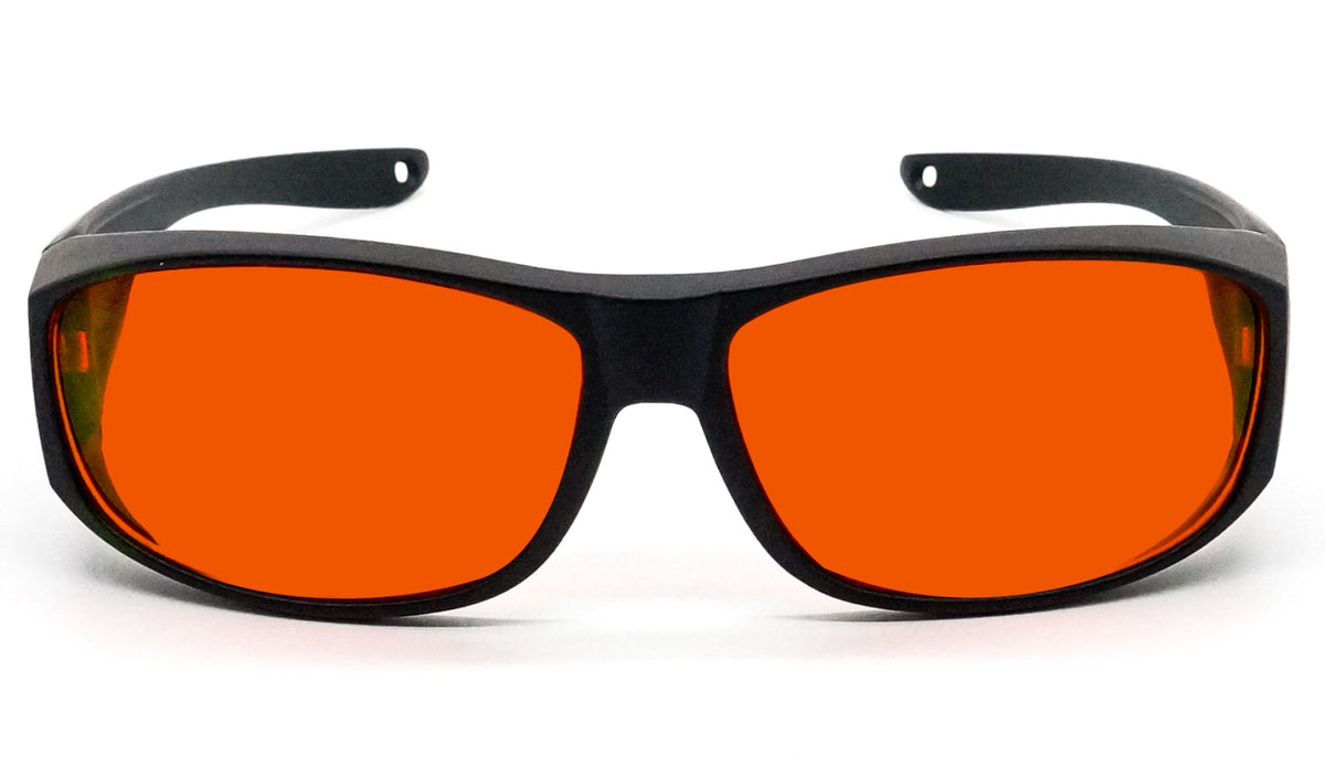 NightFall Premium FITOVER Blue Blocking Glasses Blue Light Blocking Glasses - Red Lens BlockBlueLight 