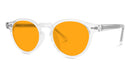 SunDown Oscar Blue Blocking Glasses - Crystal