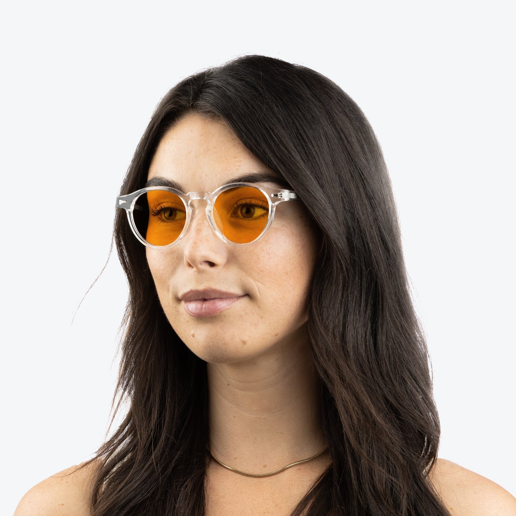 SunDown Oscar Blue Blocking Glasses - Crystal - Prescription