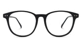 ScreenTime Billie Computer Glasses - Black Blue Light Filter Computer Glasses - Clear Lens BlockBlueLight 