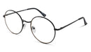 ScreenTime Elton Computer Glasses - Black Blue Light Filter Computer Glasses - Clear Lens BlockBlueLight 