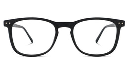ScreenTime Taylor Computer Glasses - Black Blue Light Filter Computer Glasses - Clear Lens BlockBlueLight 