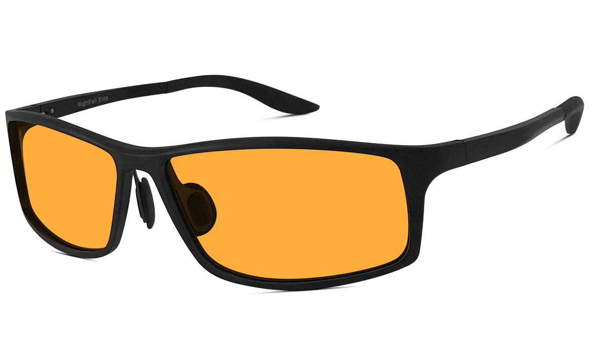 SunDown ELITE Blue Blocking Glasses Blue Light Blocking Glasses - Amber Lens BlockBlueLight 